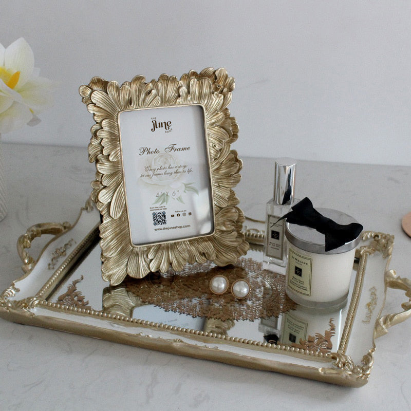 Arcane Petal Accent Photo Frame