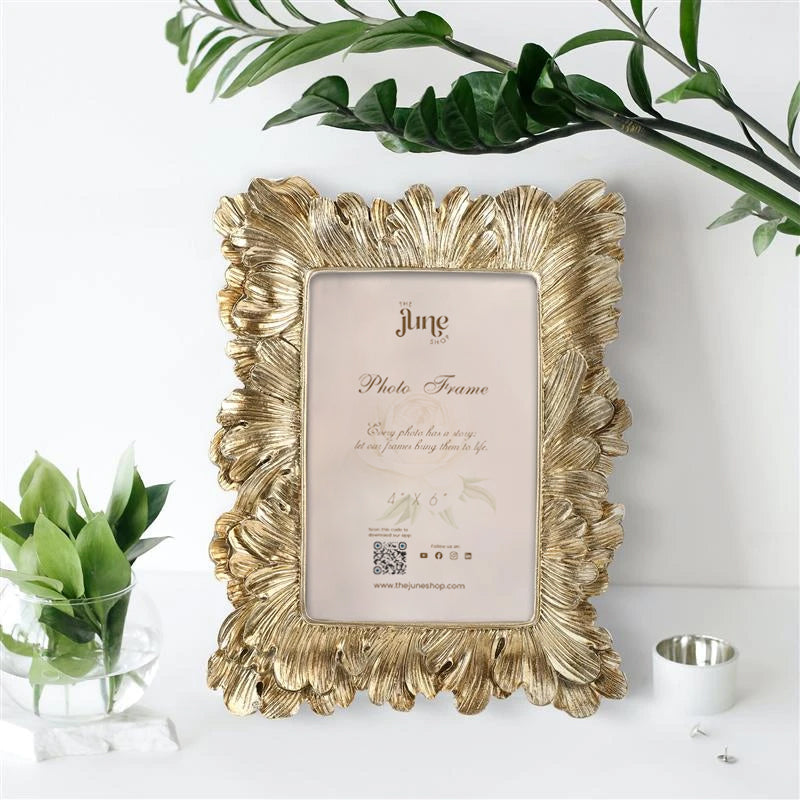 Arcane Petal Accent Photo Frame