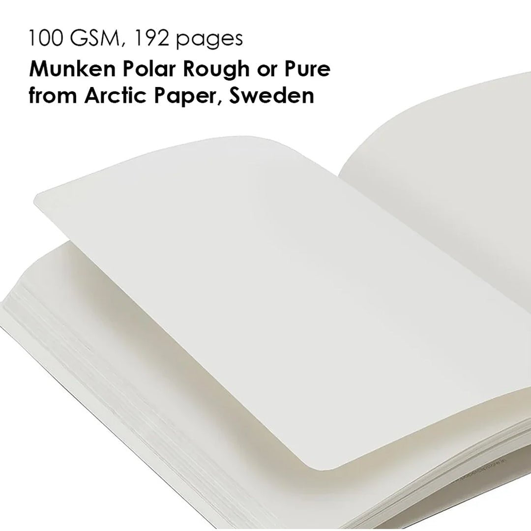 Mypaperclip Limited Edition Hand Drawn Paper Back Plain Notebook A5