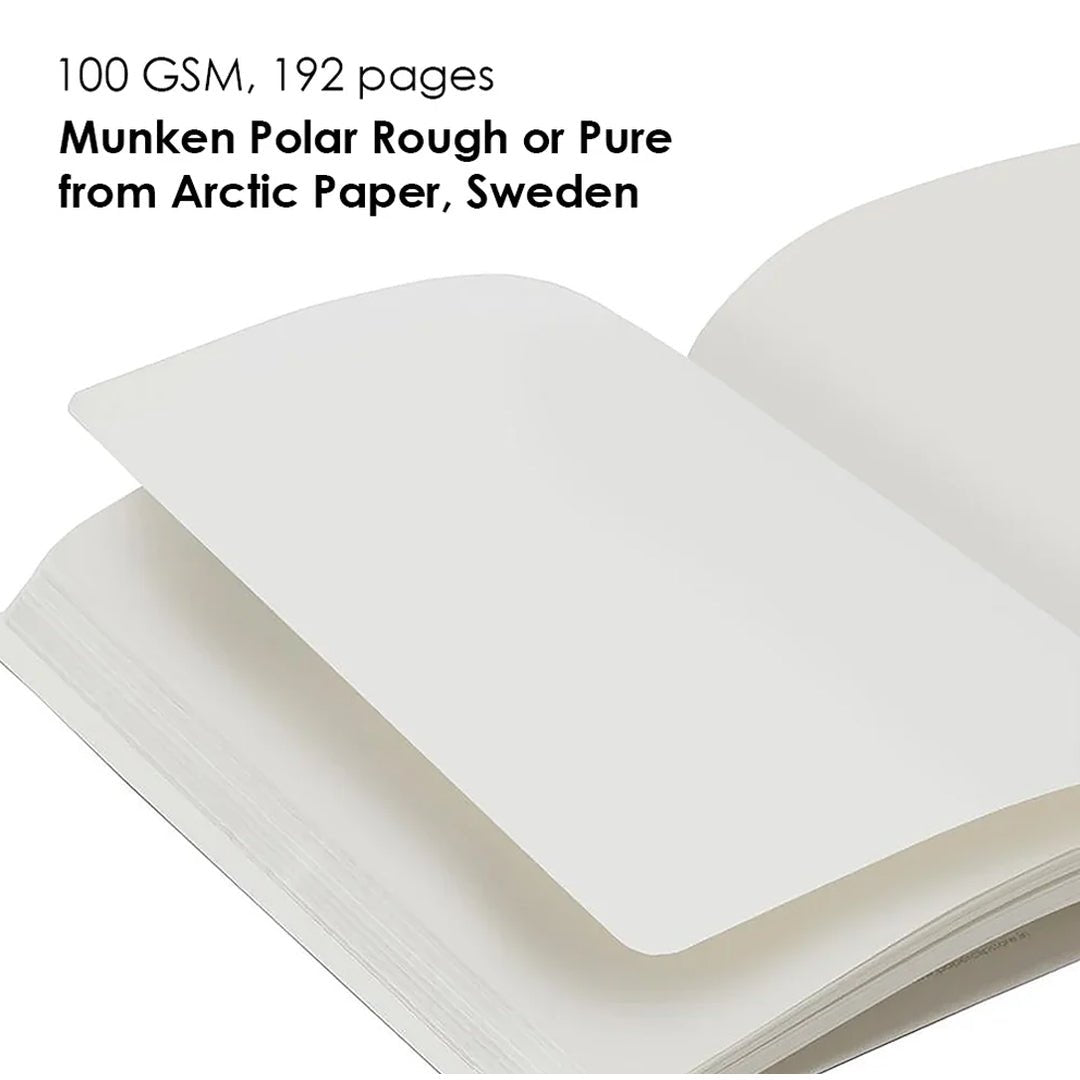 Mypaperclip Limited Edition Hand Drawn Paper Back Plain Notebook A5
