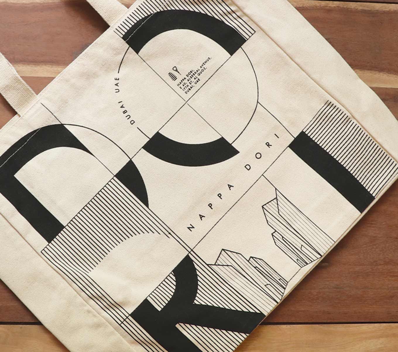 Canvas Tote - Dubai