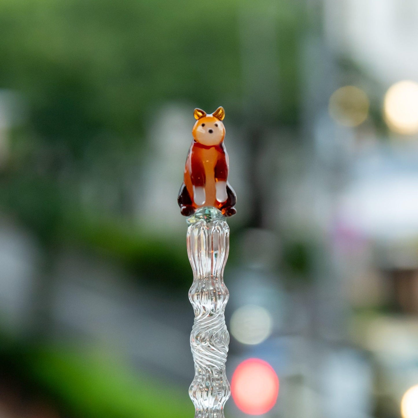 Shiba Inu Glass Dip Pen