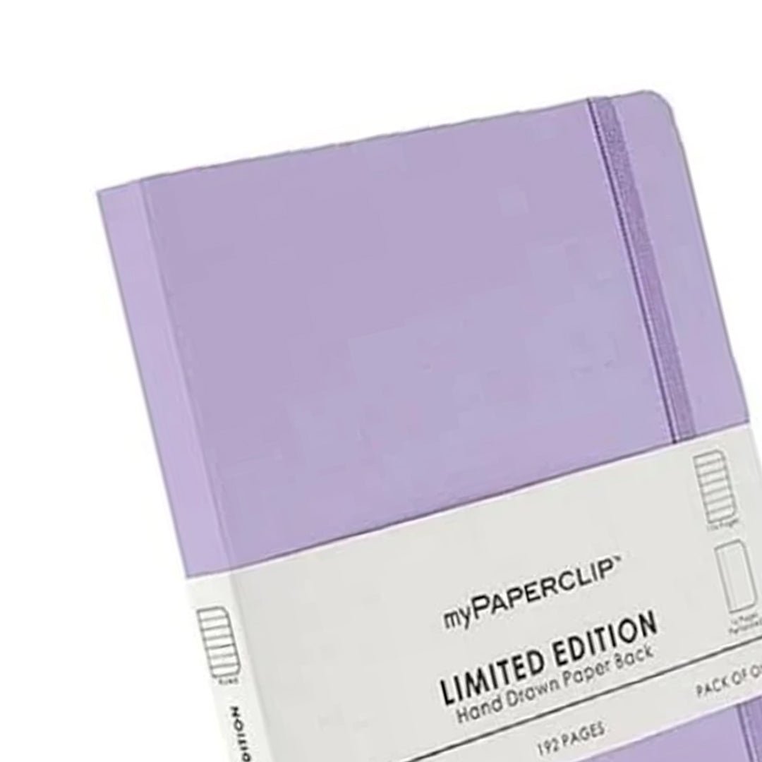Mypaperclip Limited Edition Hand Drawn Paper Back Plain Notebook A5