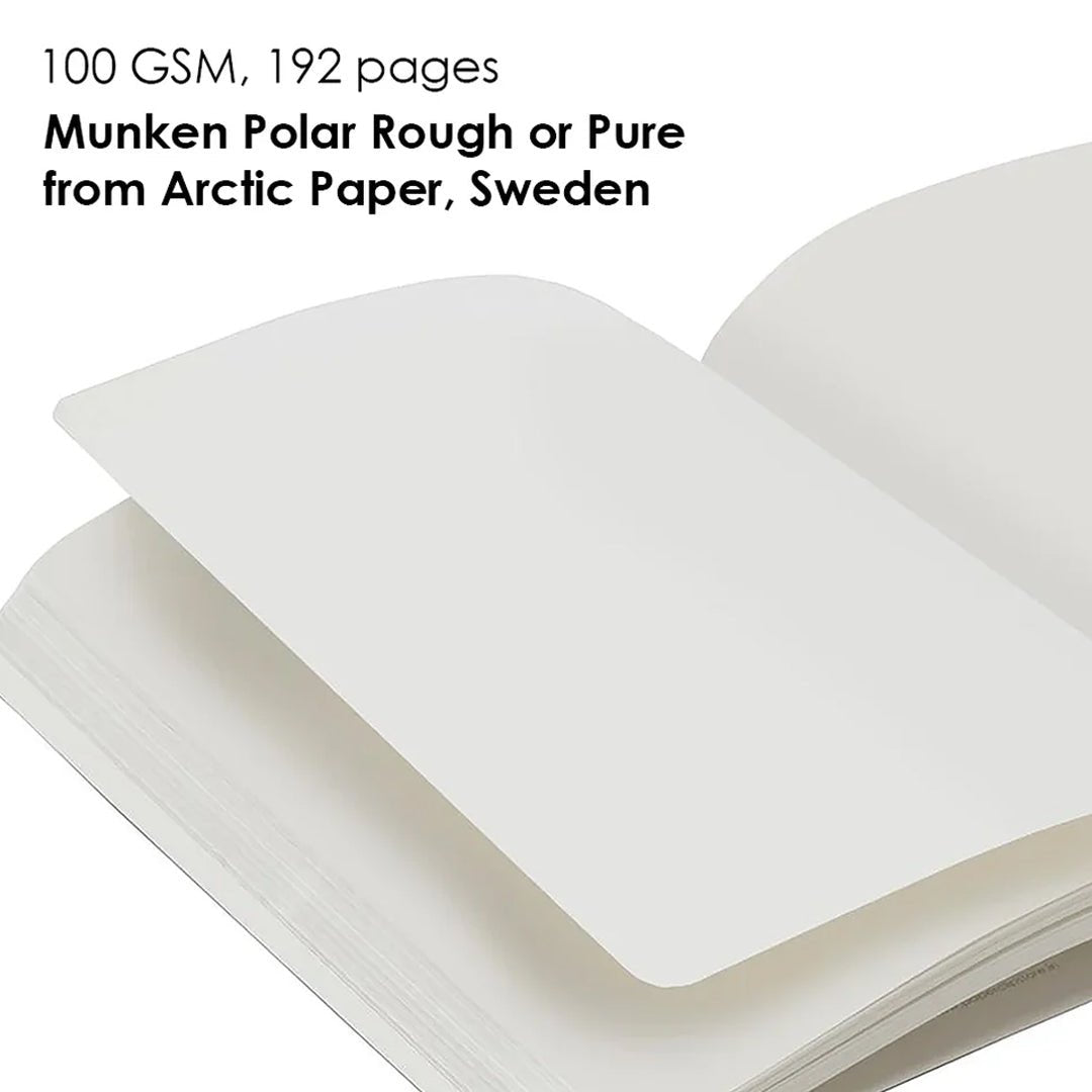Mypaperclip Limited Edition Hand Drawn Paper Back Plain Notebook A5