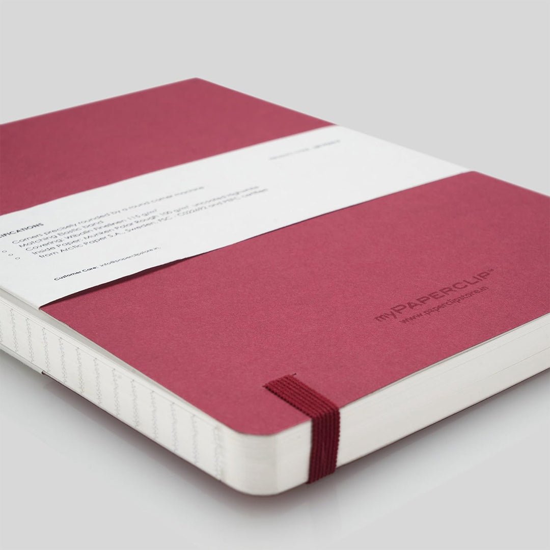 Mypaperclip Limited Edition Hand Drawn Paper Back Plain Notebook A5