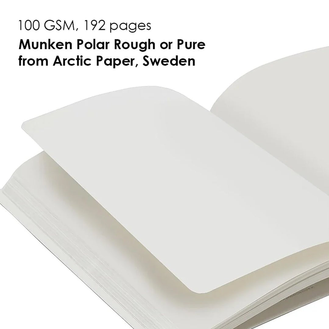 Mypaperclip Limited Edition Hand Drawn Paper Back Plain Notebook A5
