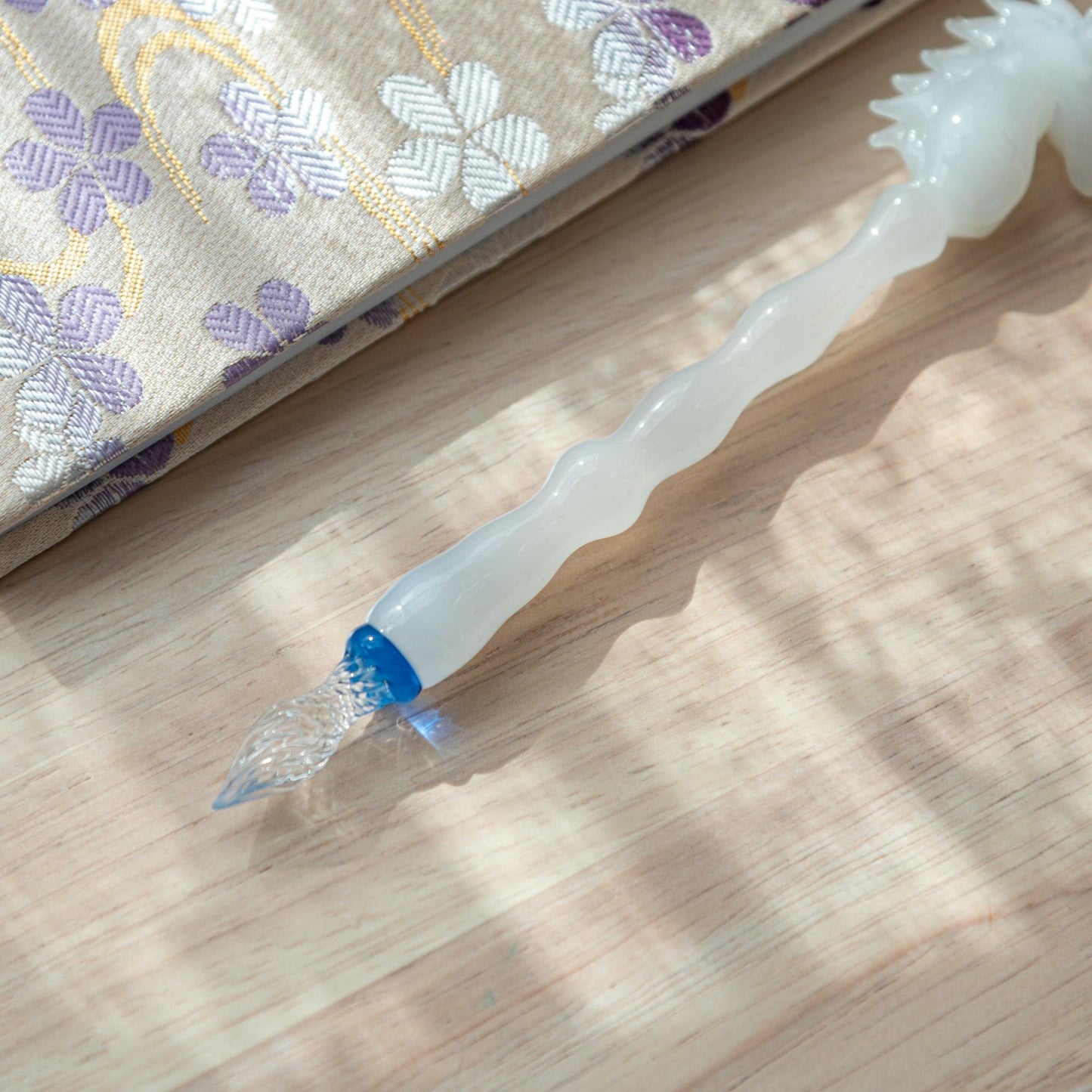 Mystic Unicorn Glass Dip Pen