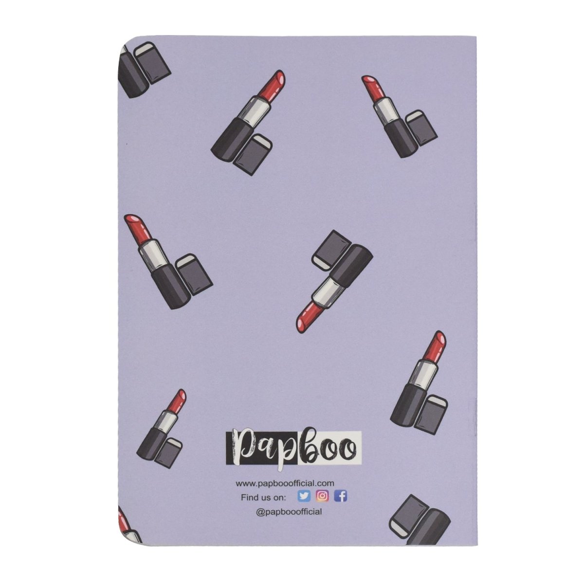 Papboo Set Of 4 Unruled Notebooks