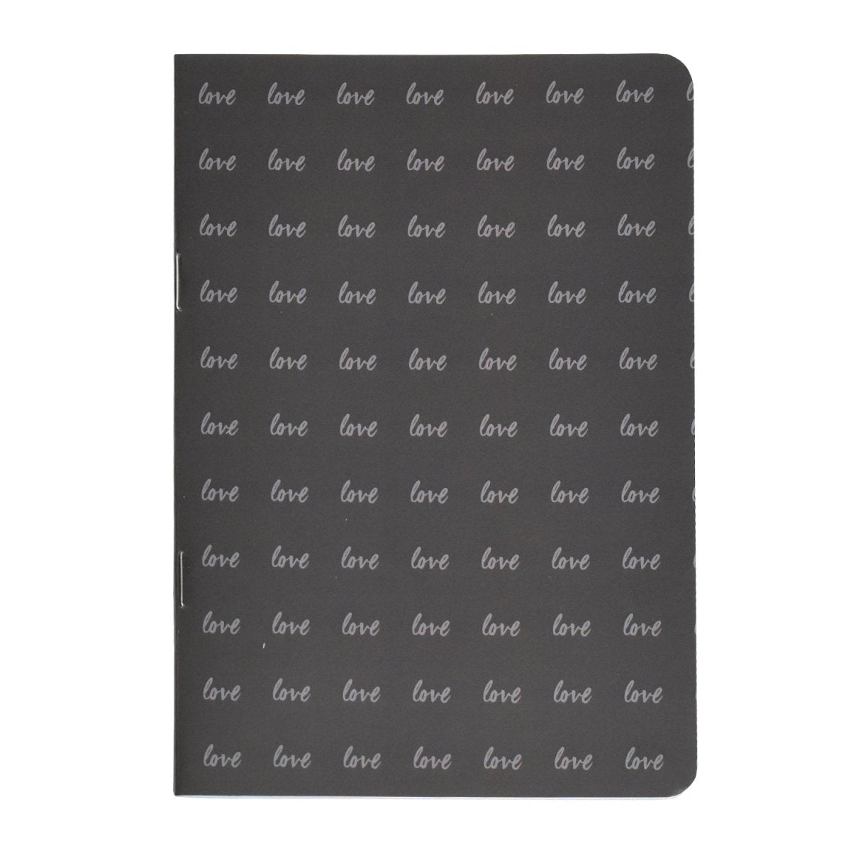 Papboo Set Of 4 Unruled Notebooks