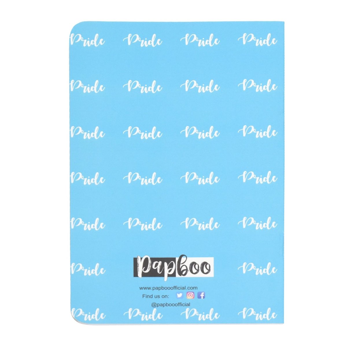 Papboo Set Of 4 Unruled Notebooks