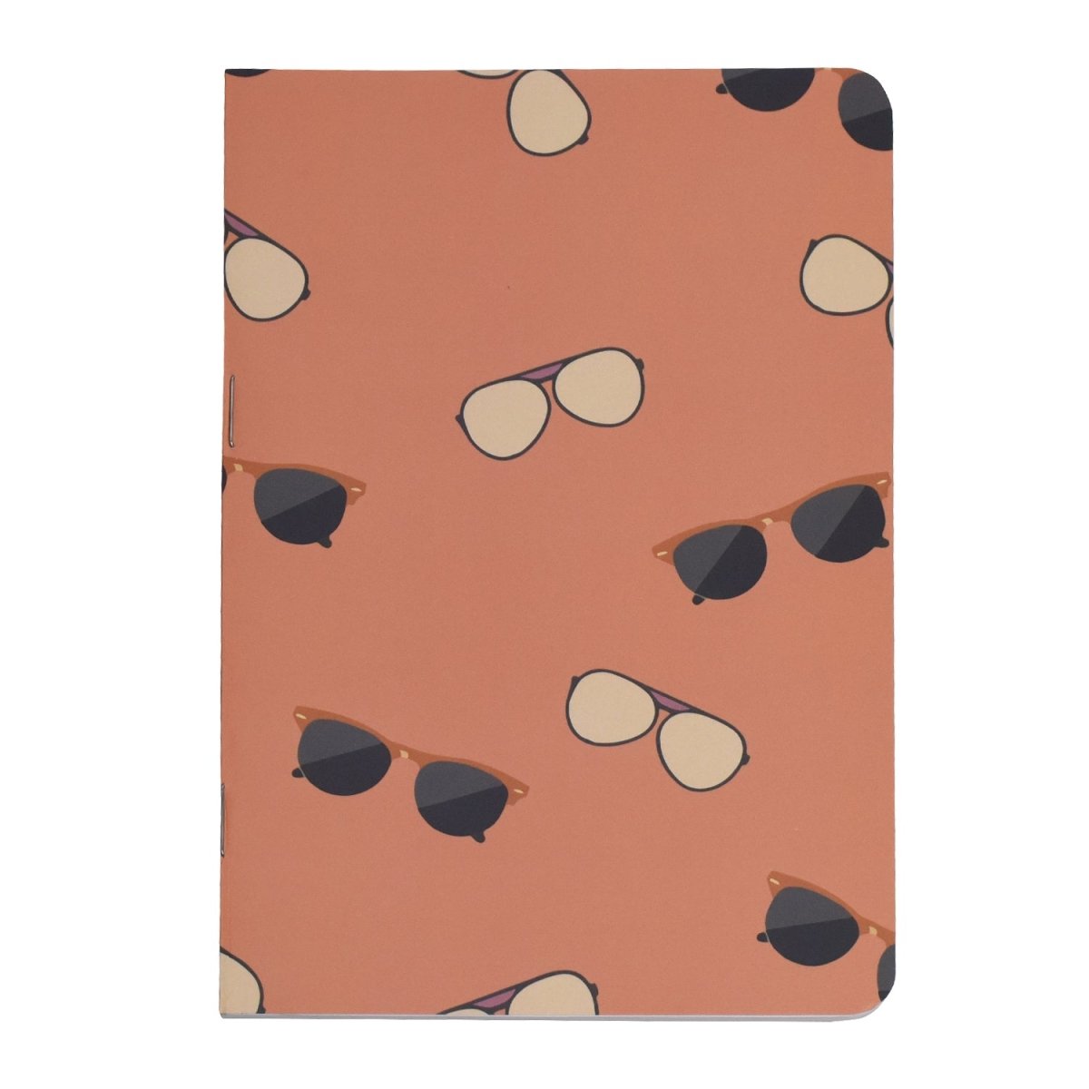 Papboo Set Of 4 Unruled Notebooks