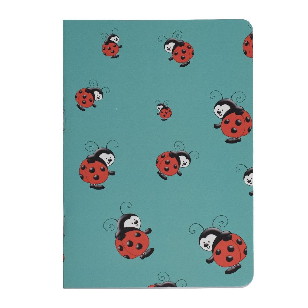 Papboo Set Of 4 Unruled Notebooks