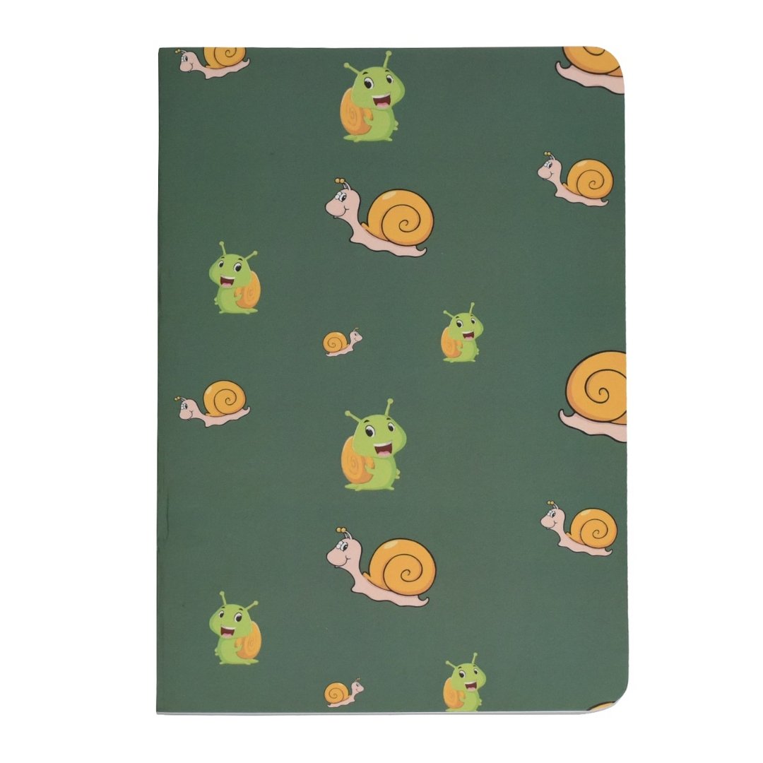 Papboo Set Of 4 Unruled Notebooks