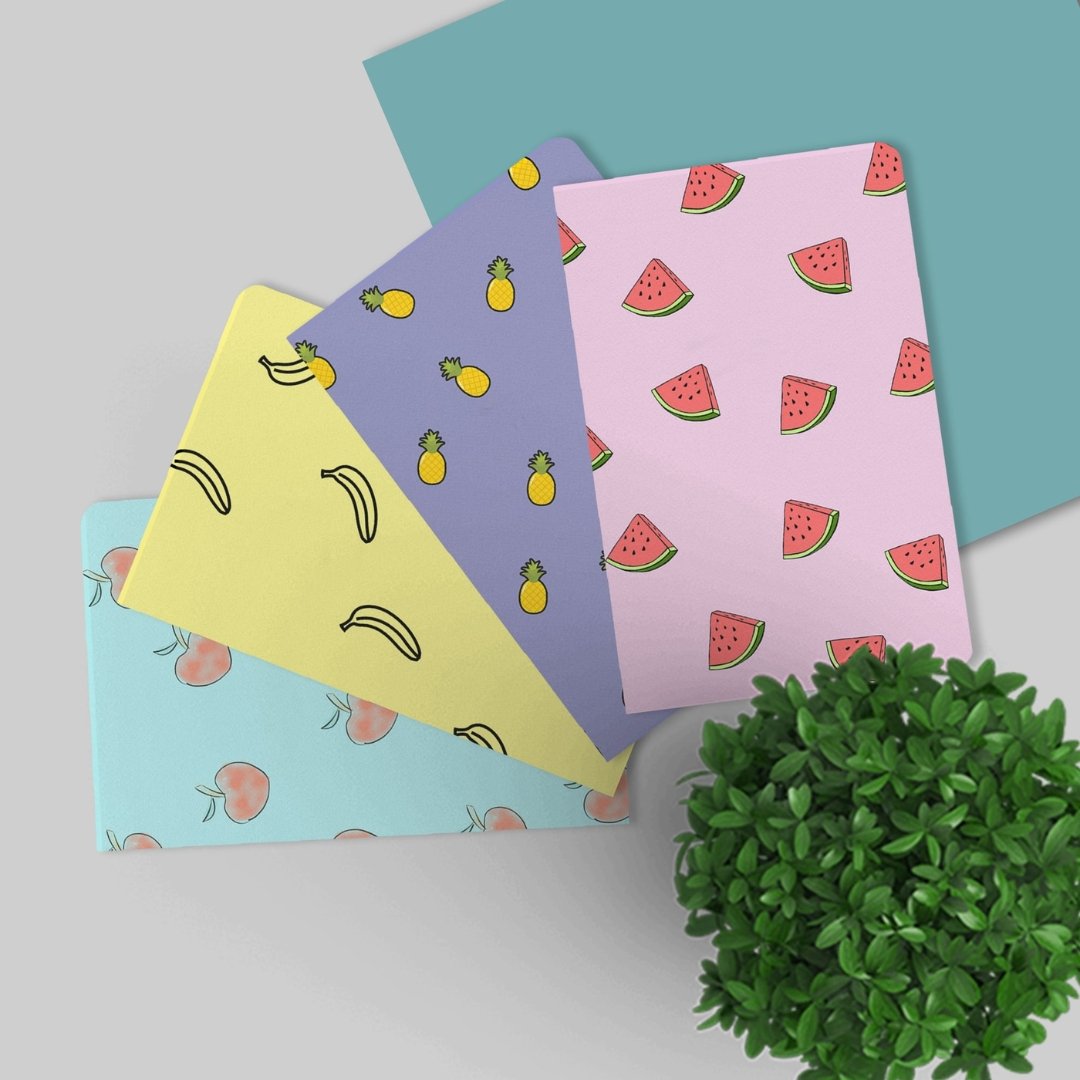 Papboo Set Of 4 Unruled Notebooks