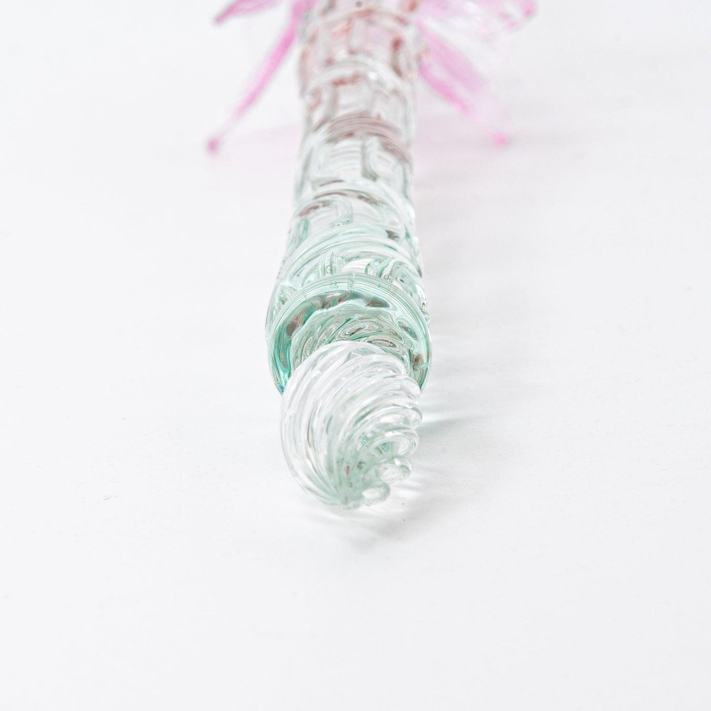 Pink Goldfish Glass Dip Pen