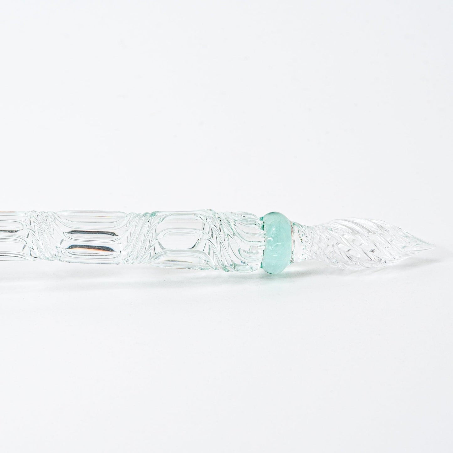 Pink Goldfish Glass Dip Pen