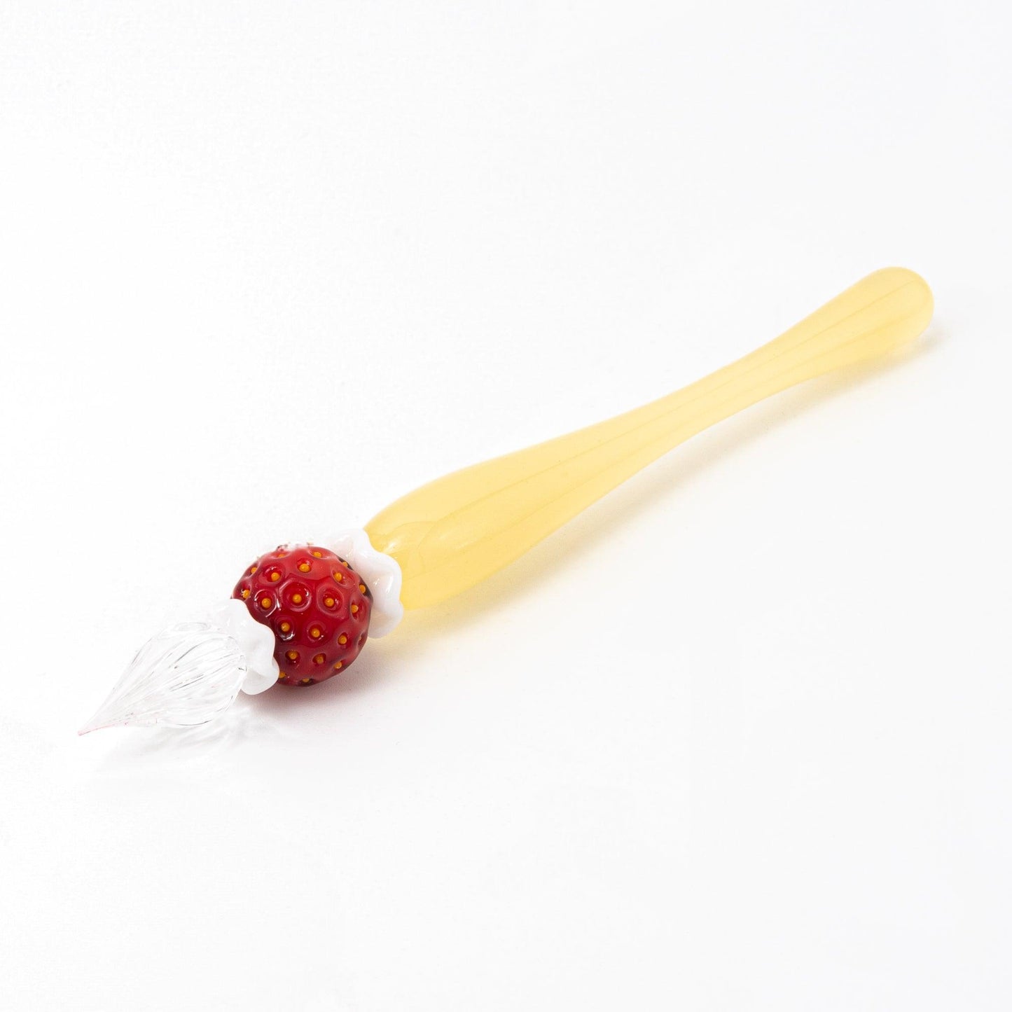 Strawberry Cake Glass Dip Pen