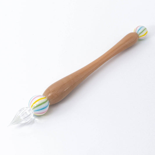 Wagashi Monaka Glass Dip Pen