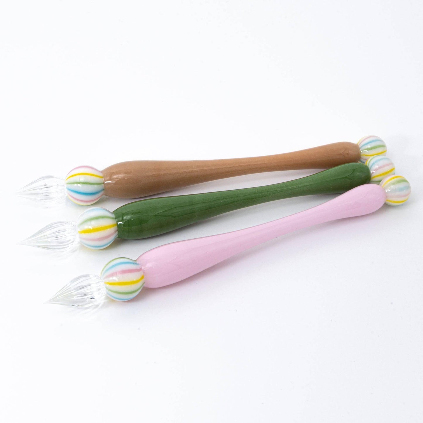 Wagashi Sakura Mochi Glass Dip Pen